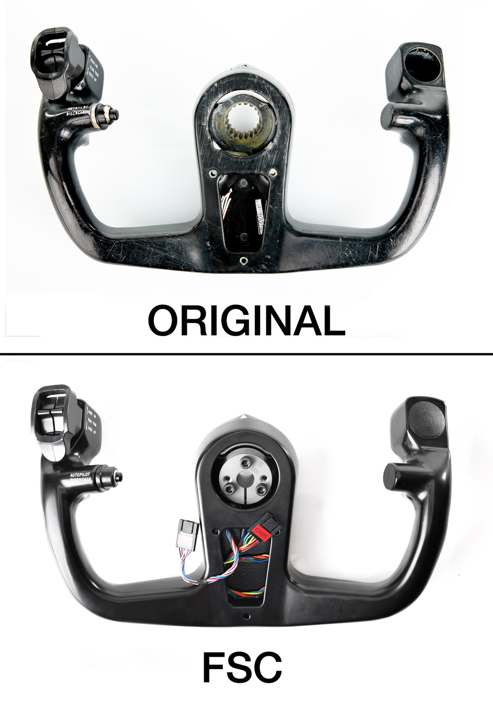 FSC AND BOEING B737 CONTROL WHEEL